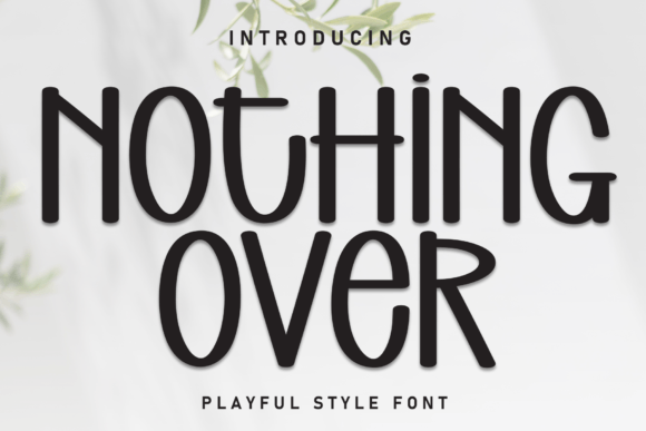Download Nothing over Font - Thin Collection